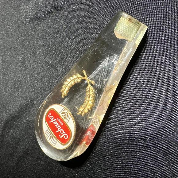 Schaefer Beer Lucite Tap Handle - Picture 3 of 3